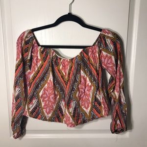 NWT Pacsun of the shoulder shirt